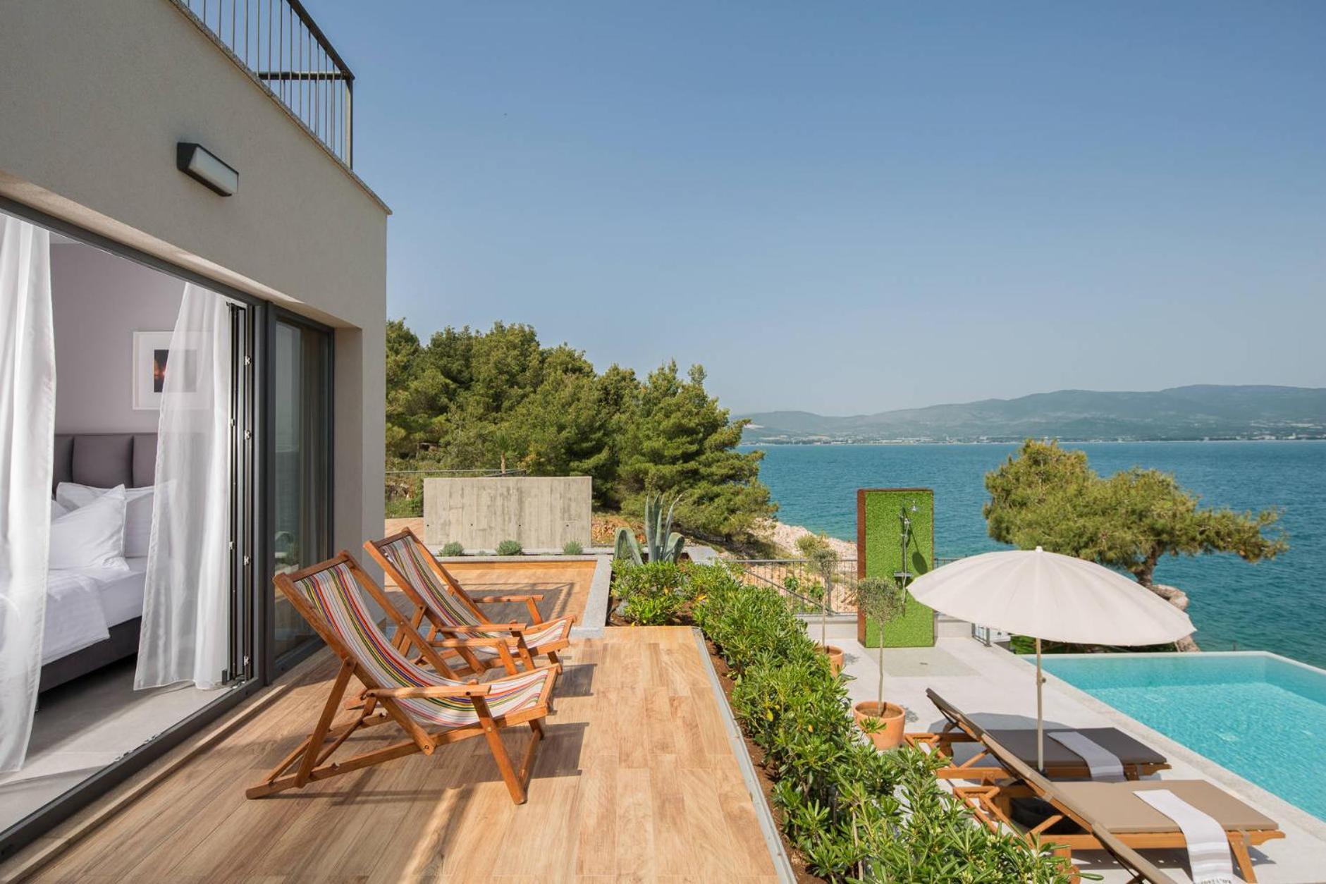 Olive Hill House - Ground Floor Apartment Slatine Exterior foto